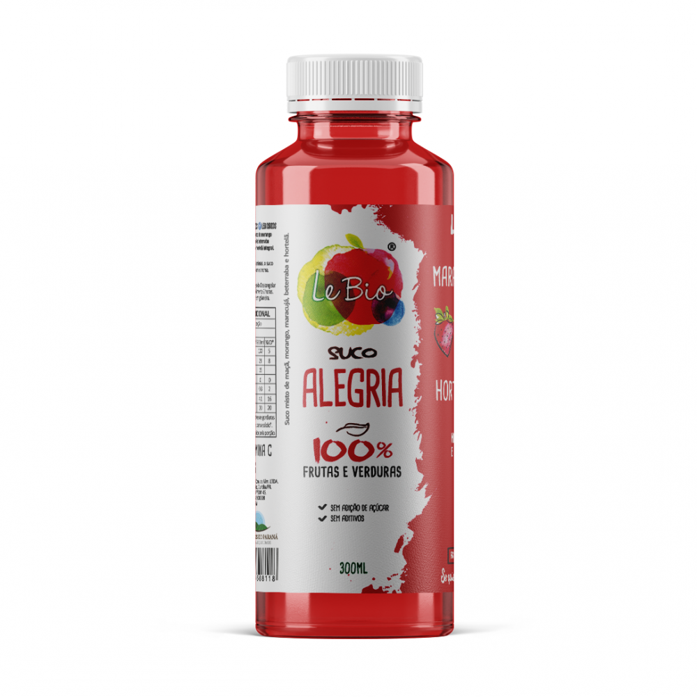 Suco Prensado a Frio - Alegria 300ml