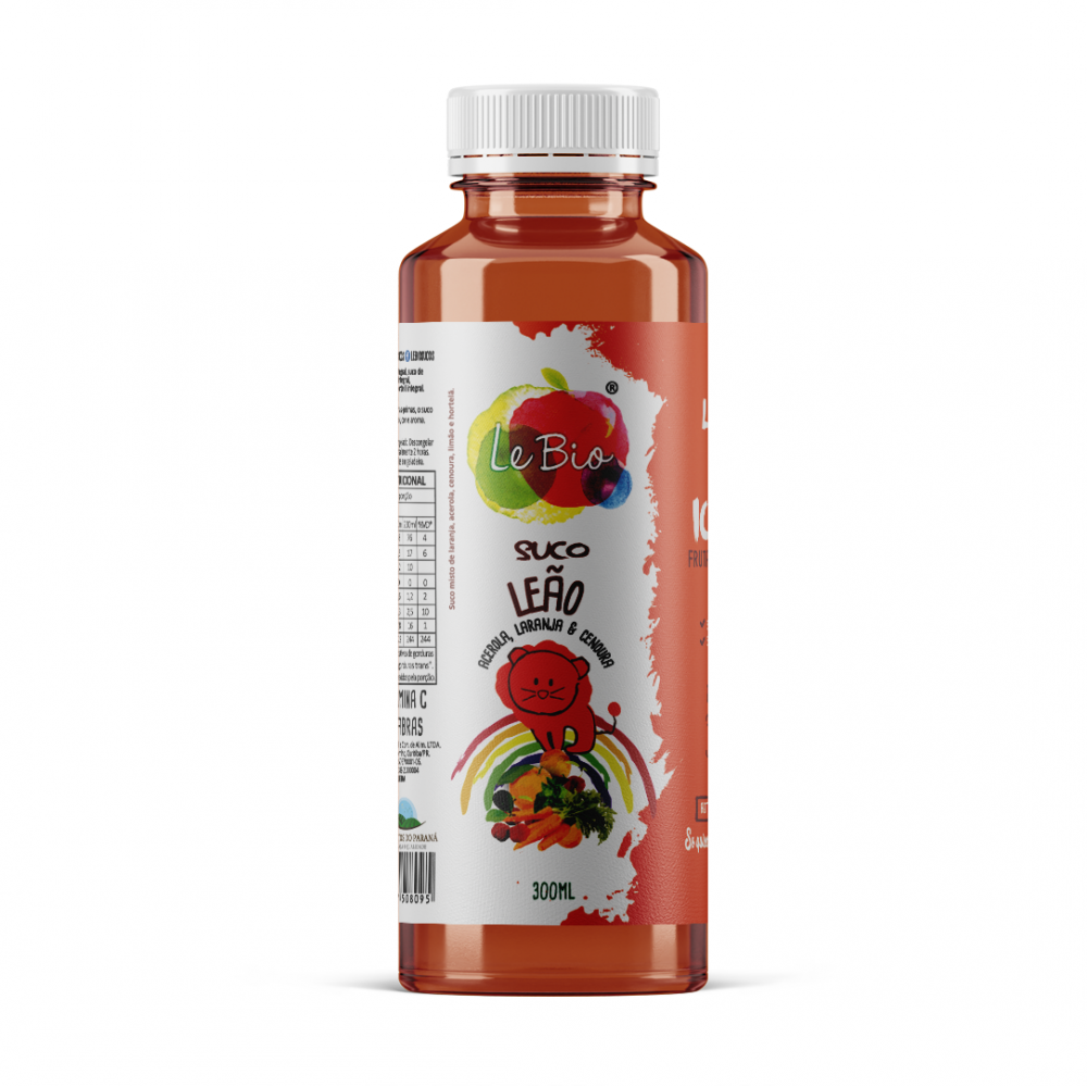 Suco Prensado a Frio - Leão 300ml